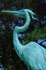 Heron Sculpture